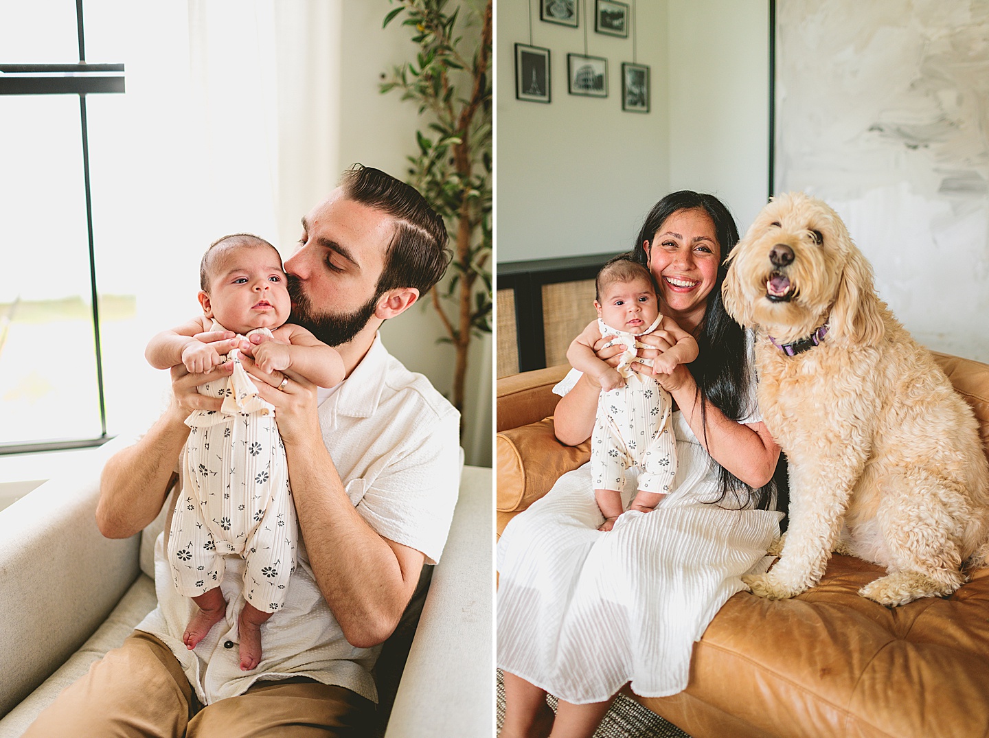 Family Photographer - Sarah + Ryan // NC Newborn Photography