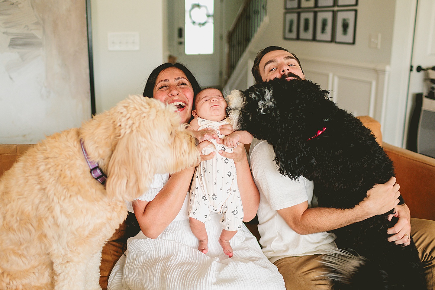 Family Photographer - Sarah + Ryan // NC Newborn Photography