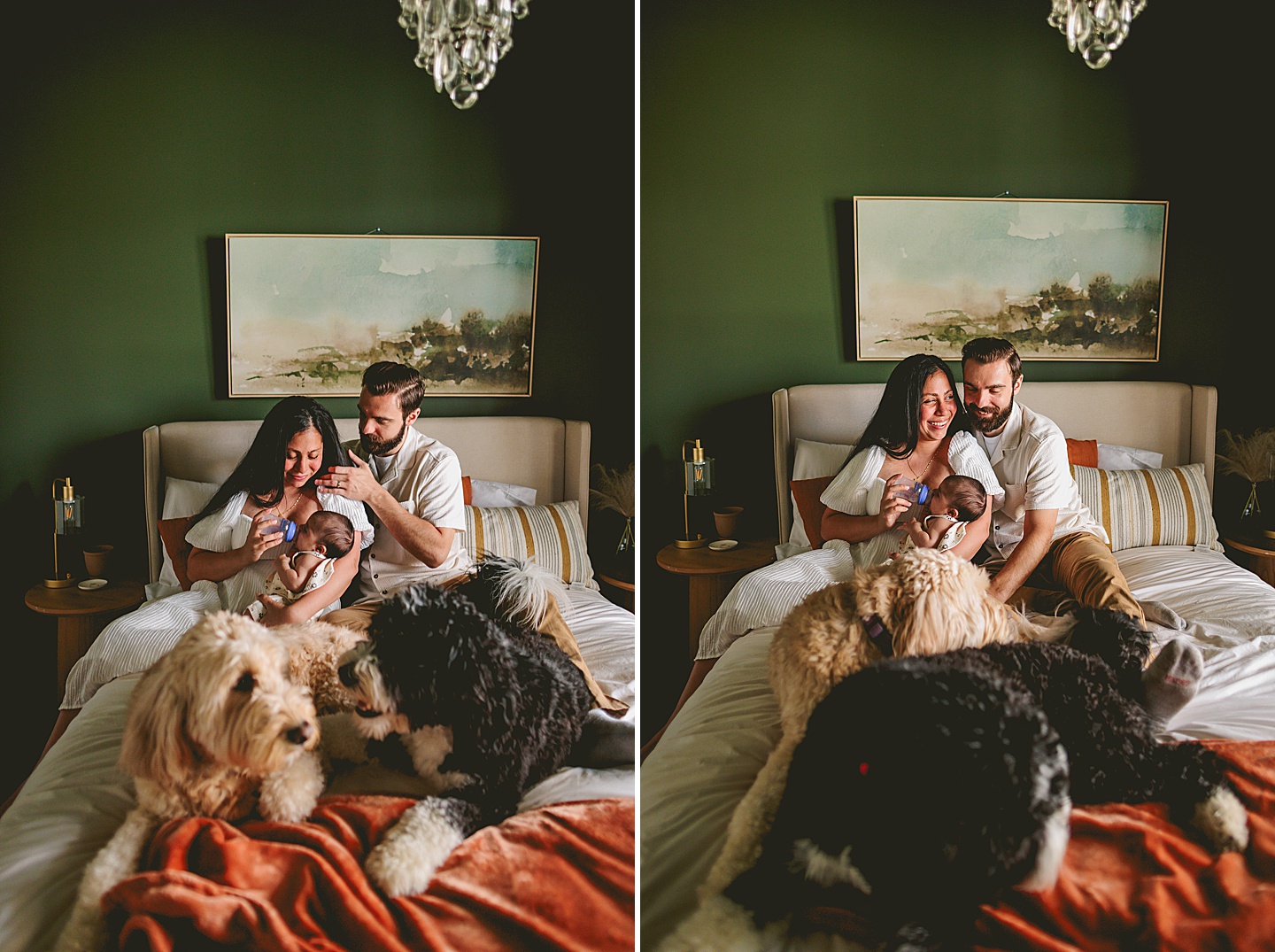 Family Photographer - Sarah + Ryan // NC Newborn Photography