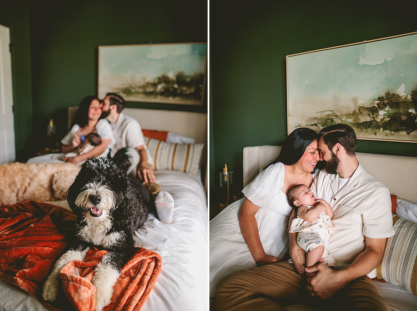 Family Photographer - Sarah + Ryan // NC Newborn Photography