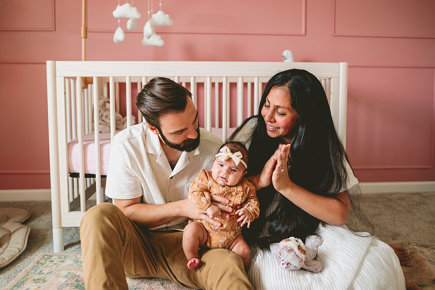 Family Photographer - Sarah + Ryan // NC Newborn Photography