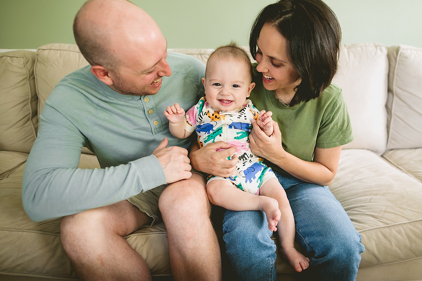 Family Photographer - Kelsie + Neal // Durham Family Photographer