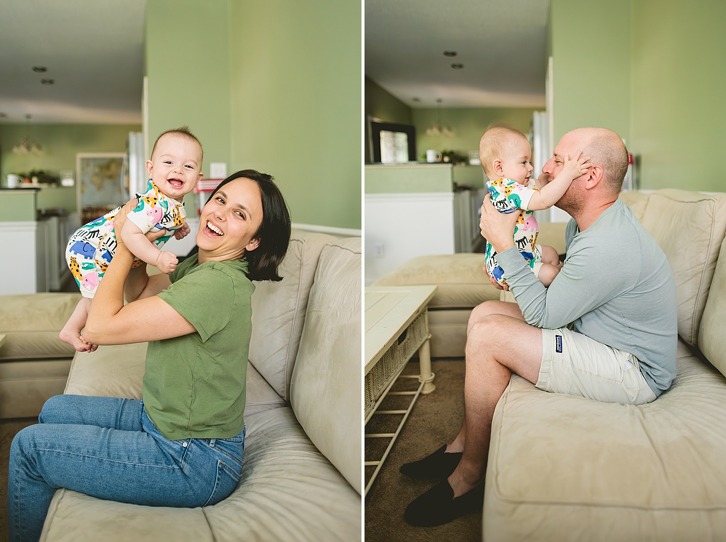 Family Photographer - Kelsie + Neal // Durham Family Photographer