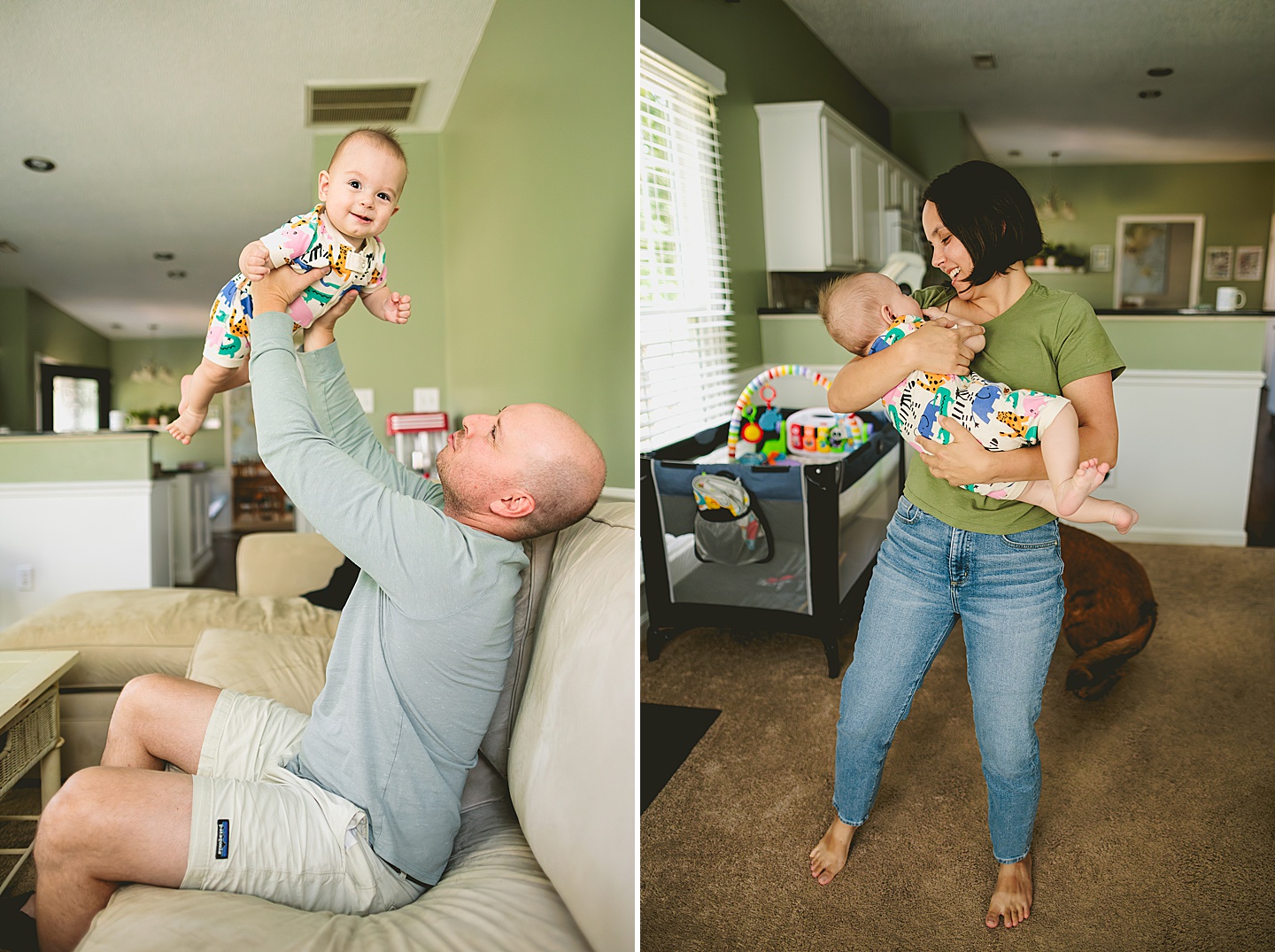 Family Photographer - Kelsie + Neal // Durham Family Photographer