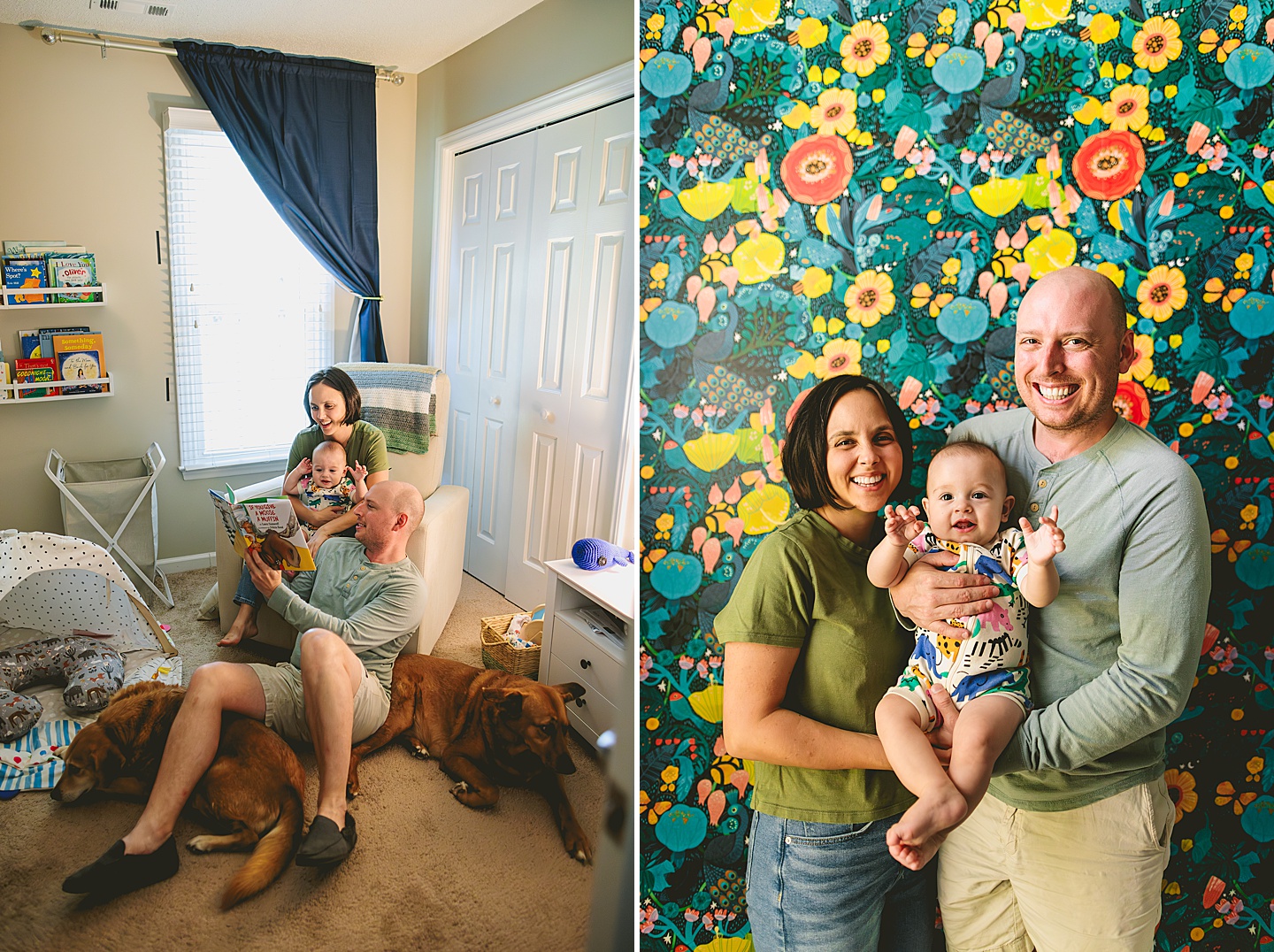 Family Photographer - Kelsie + Neal // Durham Family Photographer