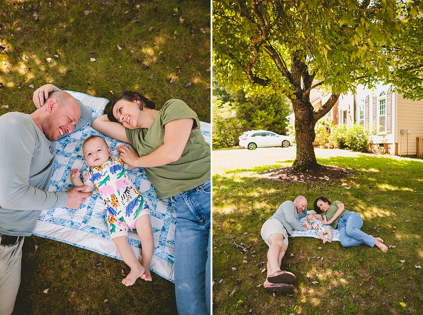 Family Photographer - Kelsie + Neal // Durham Family Photographer