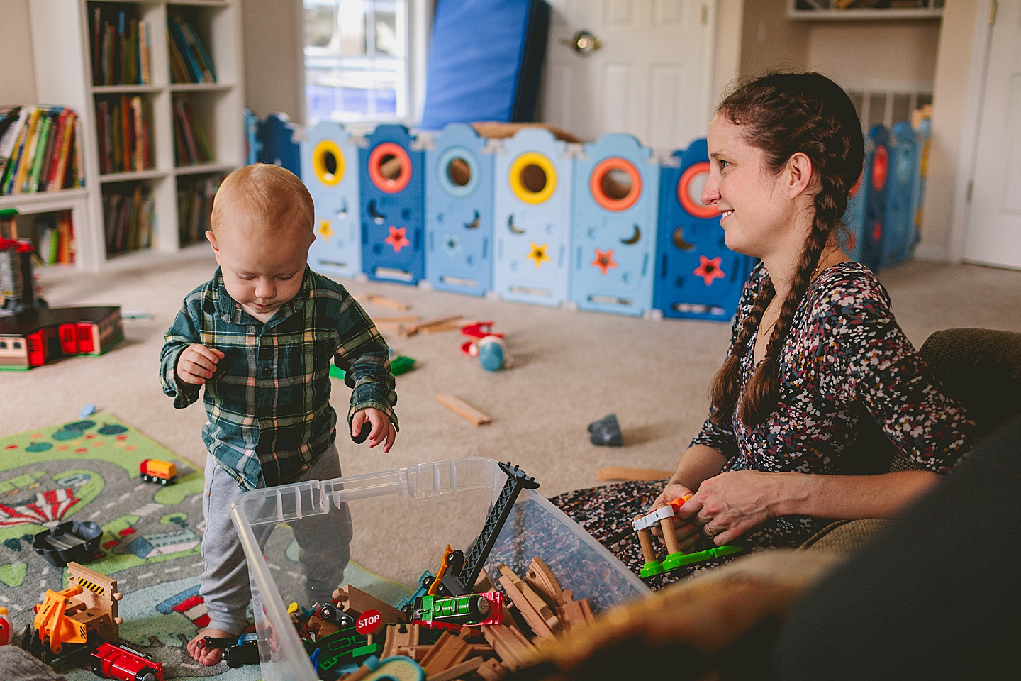 Family Photographer - Allison + Nathaniel // Durham Family Photographer