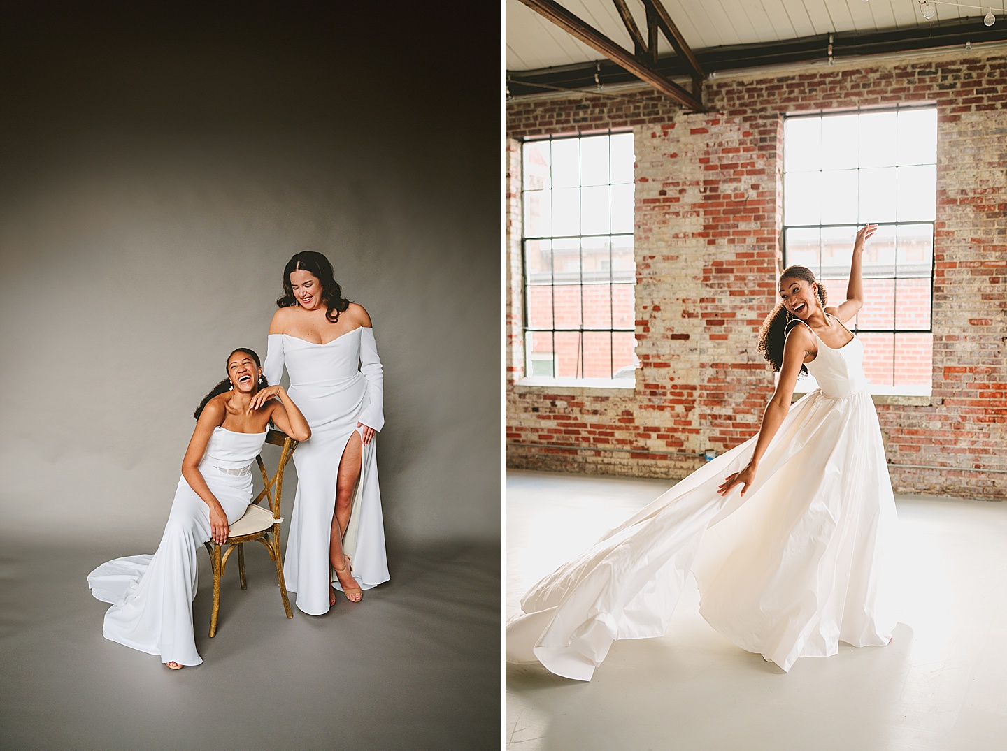 Branding Photographer - Gilded Bridal // Raleigh Small Business Branding Photography