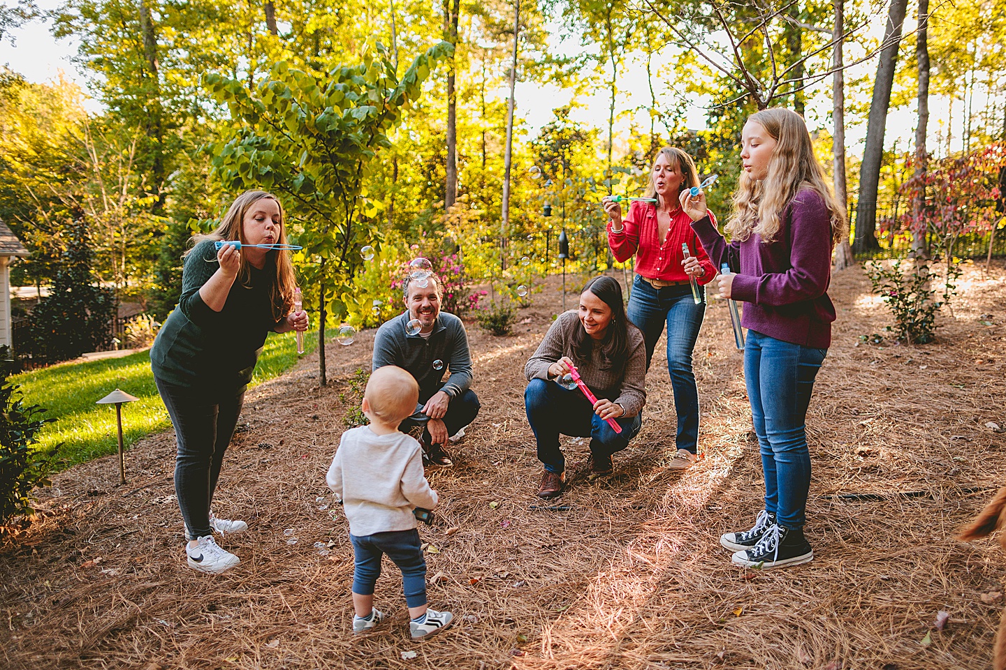 Family Photographer - Lee + Nancy // Raleigh Extended Family Photo Session