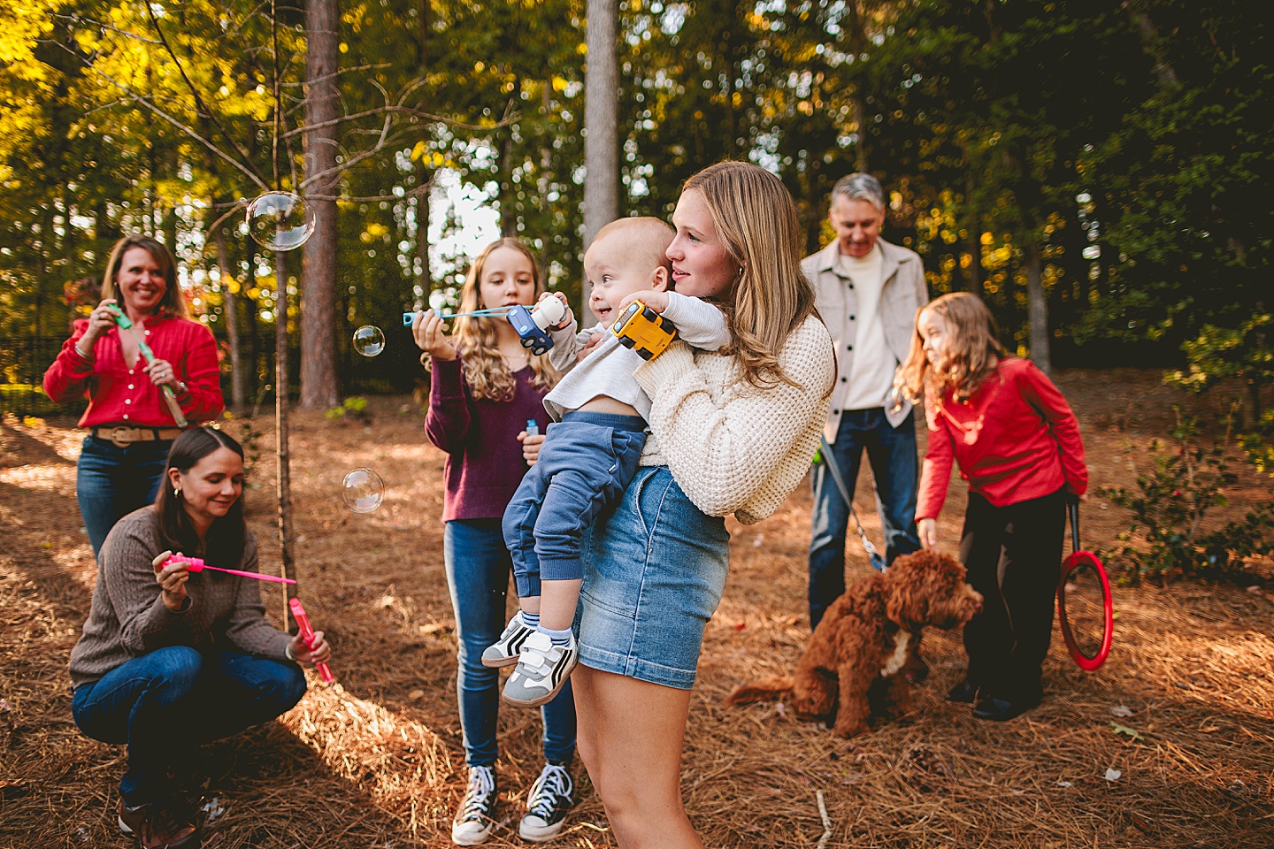 Family Photographer - Lee + Nancy // Raleigh Extended Family Photo Session