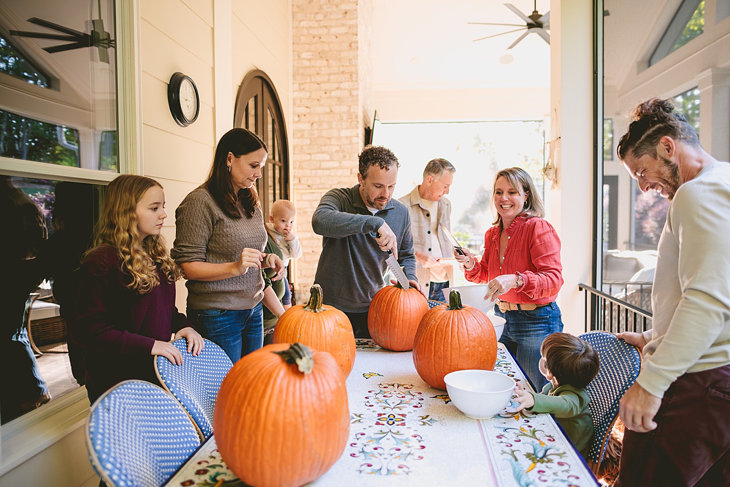 Family Photographer - Lee + Nancy // Raleigh Extended Family Photo Session