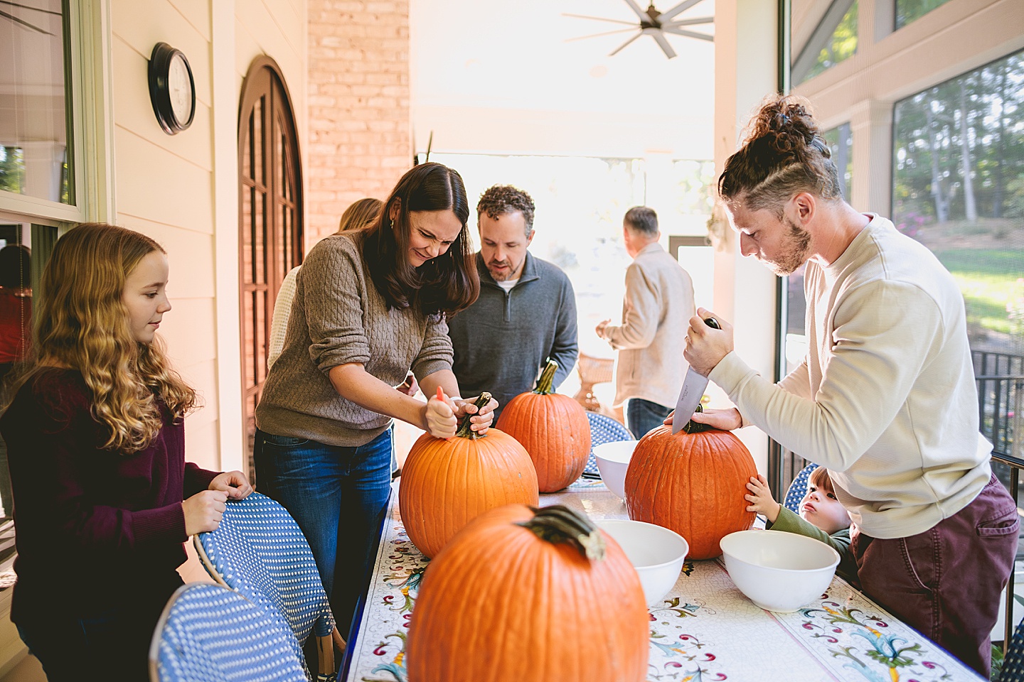 Family Photographer - Lee + Nancy // Raleigh Extended Family Photo Session