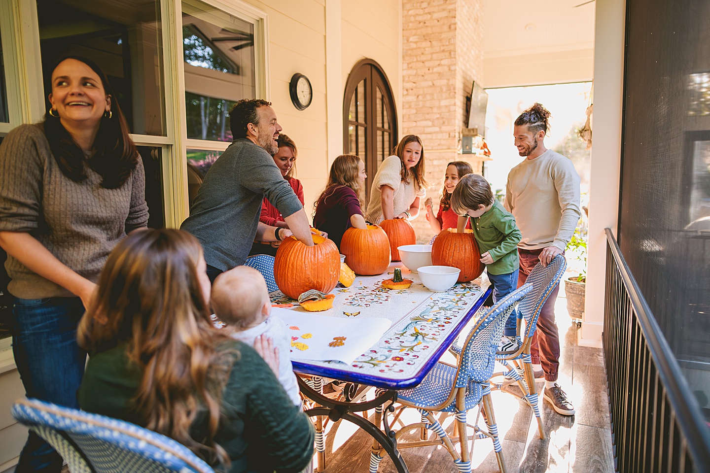 Family Photographer - Lee + Nancy // Raleigh Extended Family Photo Session