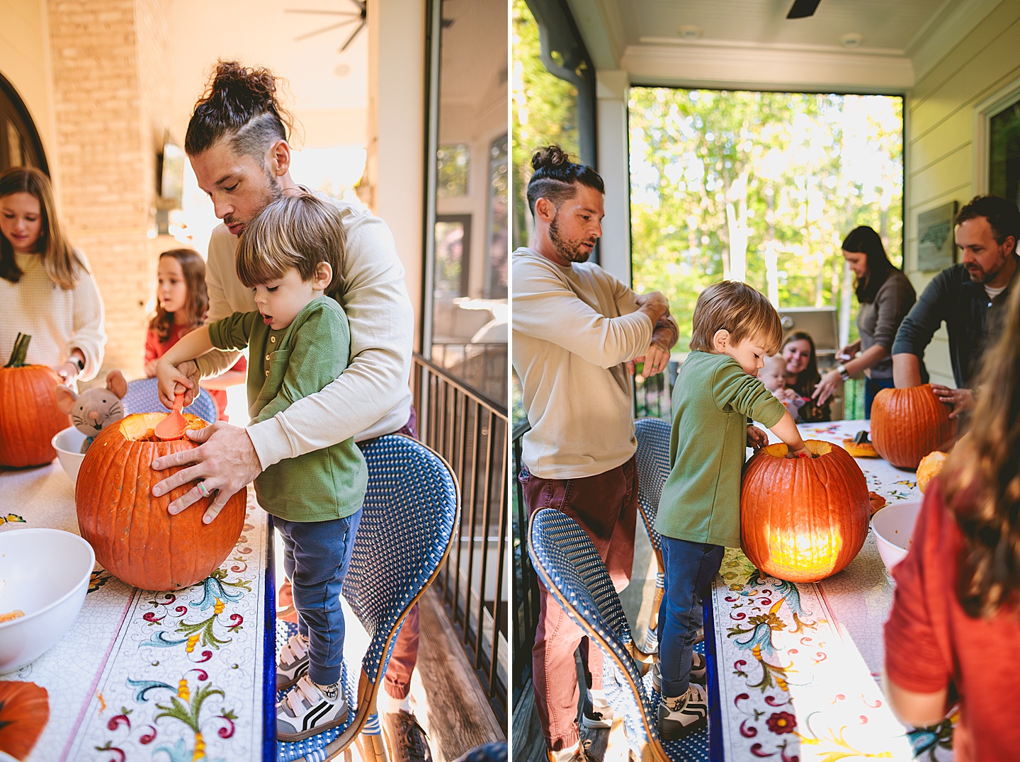 Family Photographer - Lee + Nancy // Raleigh Extended Family Photo Session