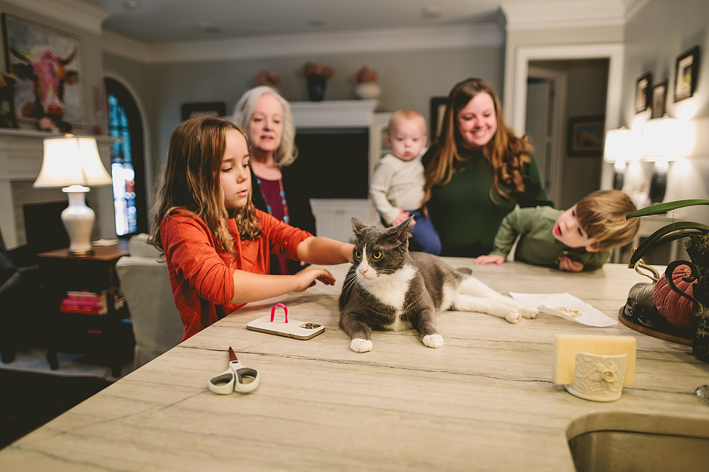 Family Photographer - Lee + Nancy // Raleigh Extended Family Photo Session