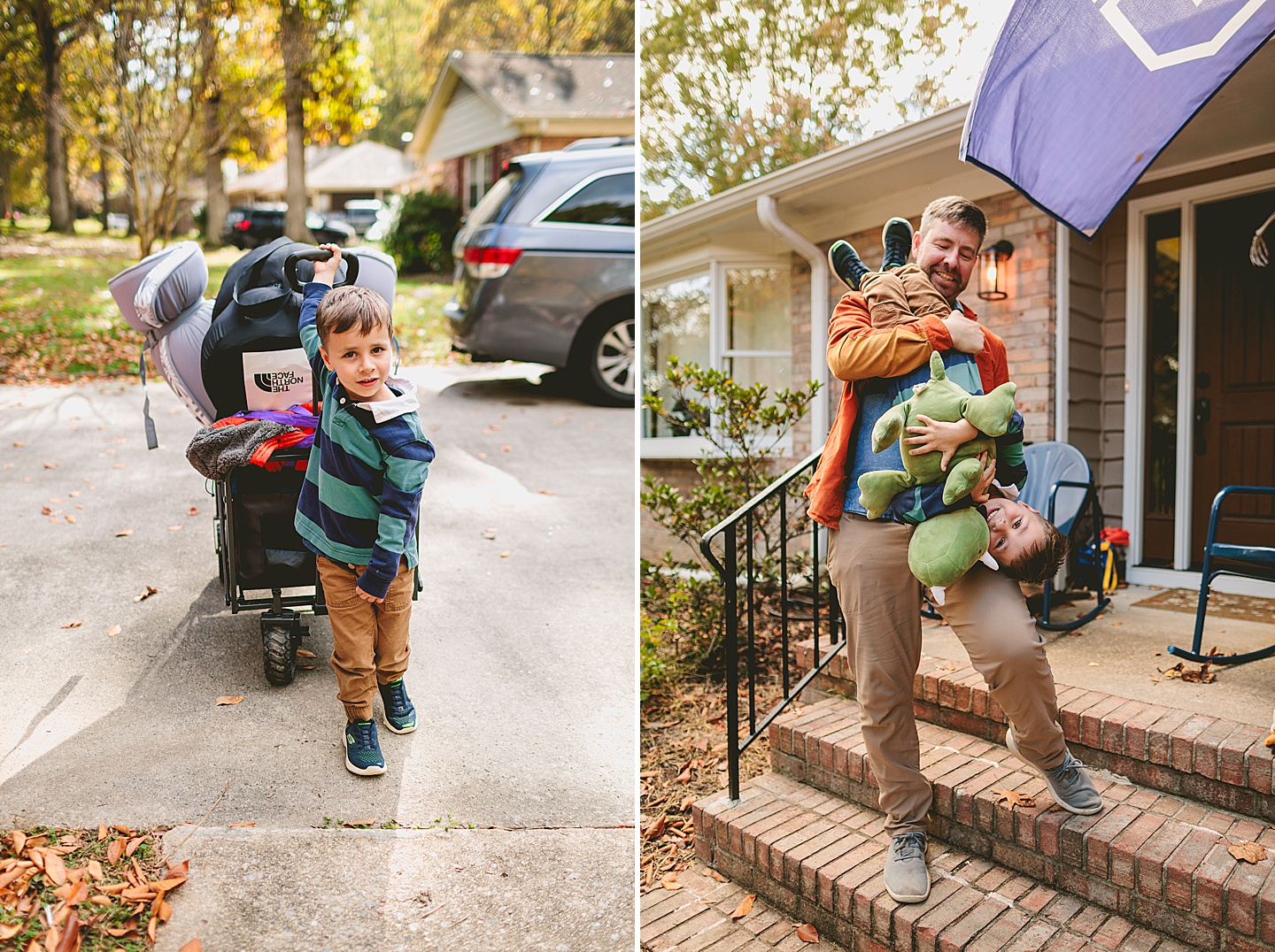 Family Photographer - Crystal + Jason // Durham Family Photographer