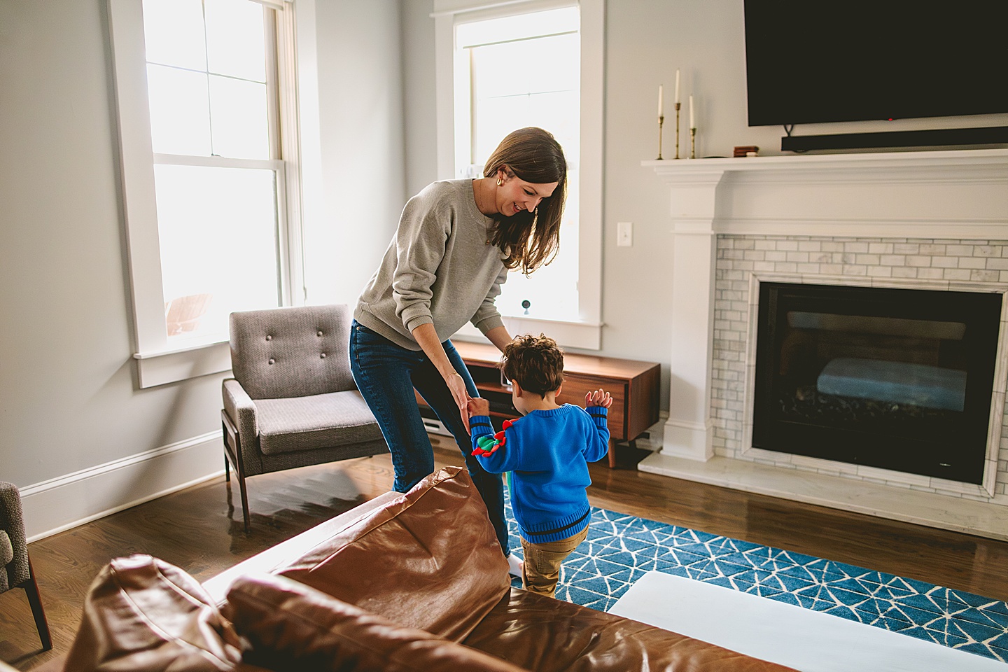 Family Photographer - Aleigh + Joe // Durham Family Photography