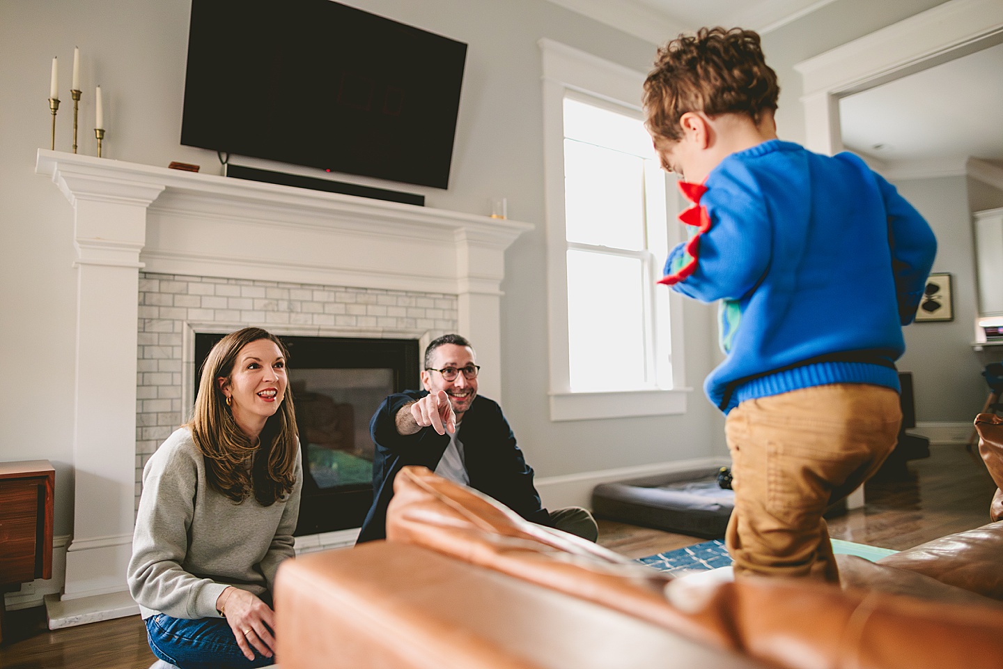 Family Photographer - Aleigh + Joe // Durham Family Photography