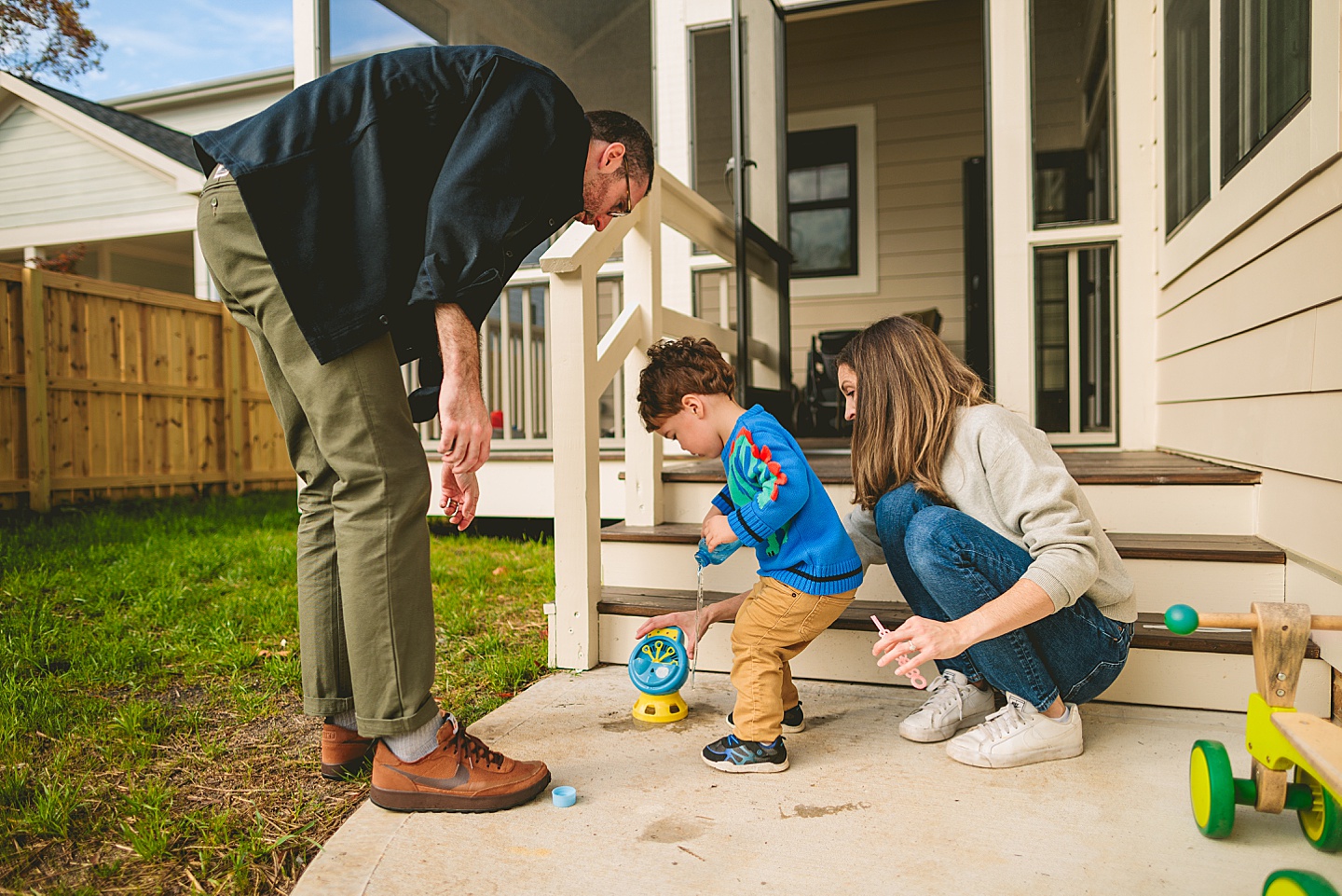 Family Photographer - Aleigh + Joe // Durham Family Photography