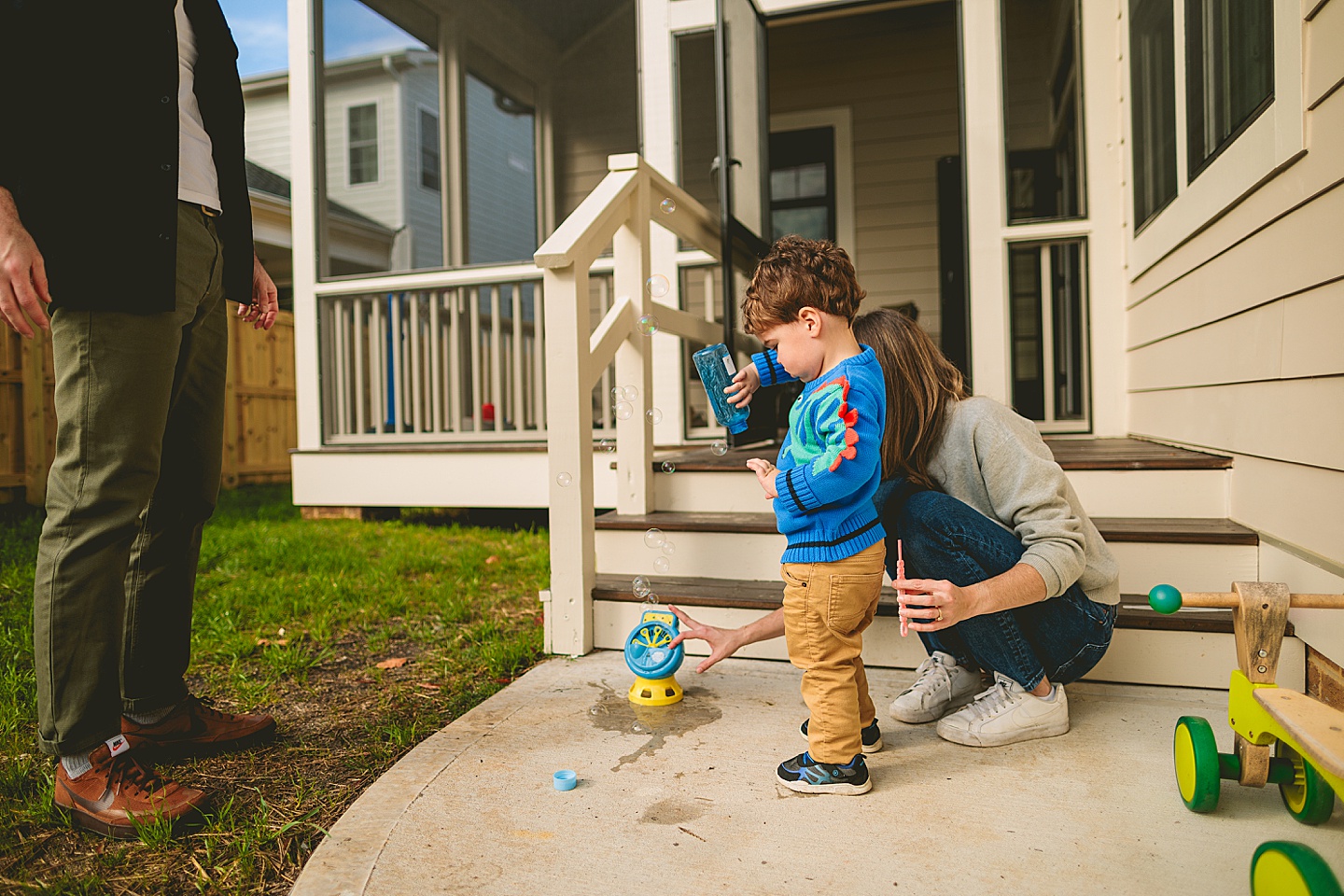 Family Photographer - Aleigh + Joe // Durham Family Photography