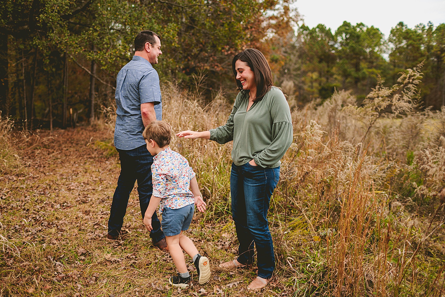 Family Photographer - Hannah + David // Raleigh Family Photography