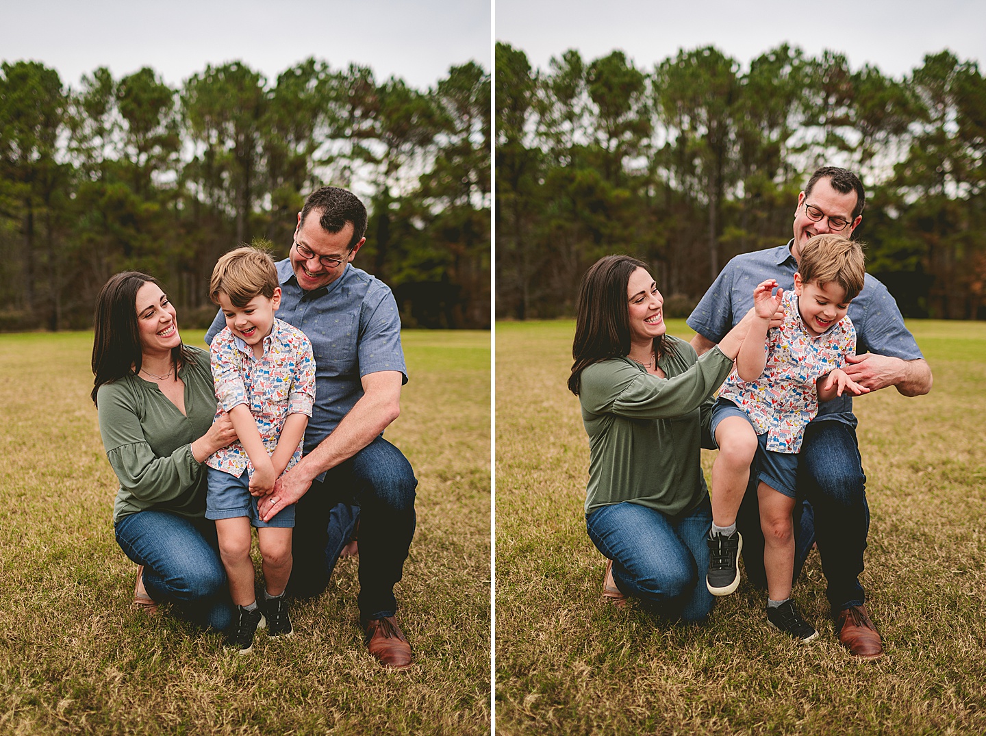 Family Photographer - Hannah + David // Raleigh Family Photography