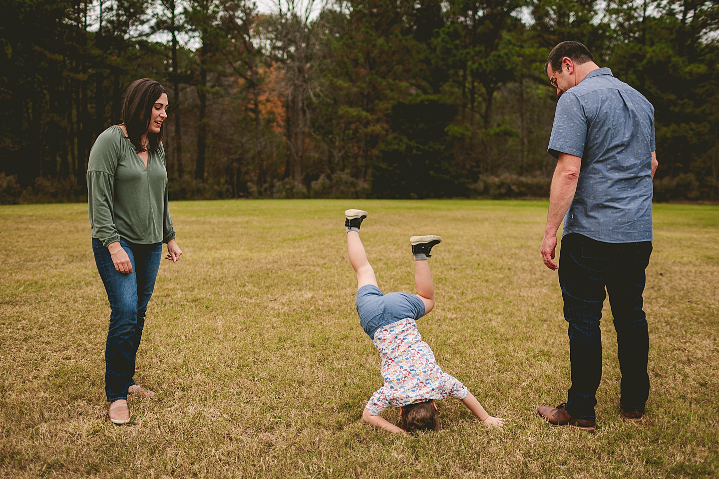 Family Photographer - Hannah + David // Raleigh Family Photography