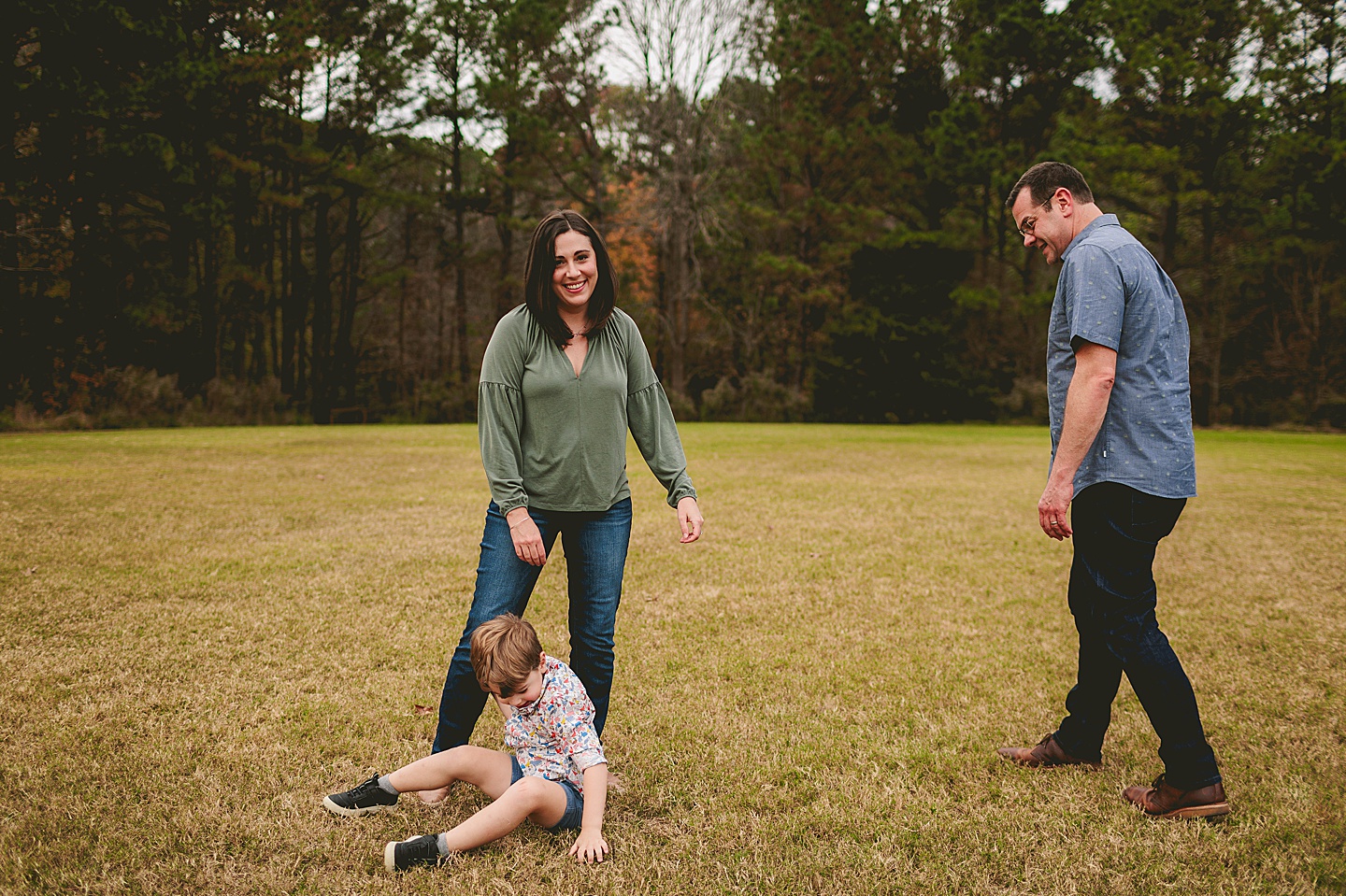 Family Photographer - Hannah + David // Raleigh Family Photography