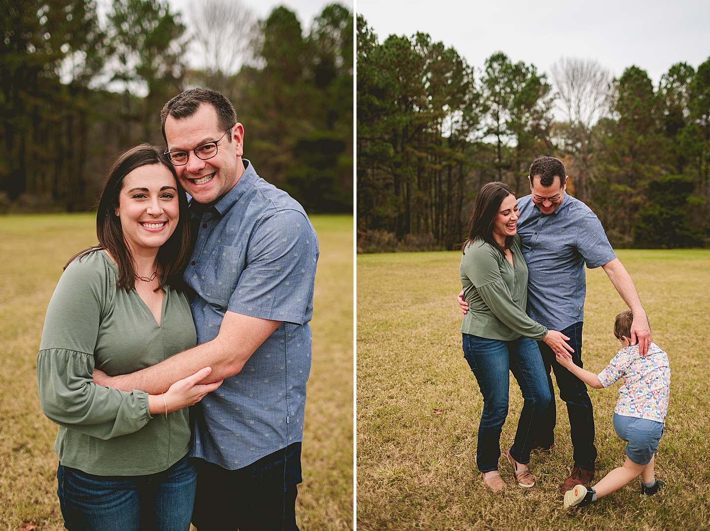 Family Photographer - Hannah + David // Raleigh Family Photography