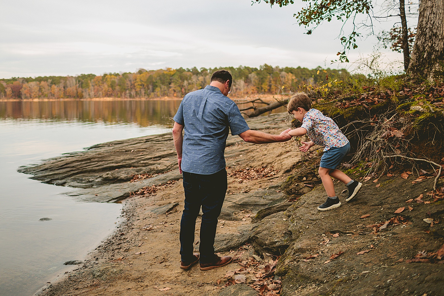 Family Photographer - Hannah + David // Raleigh Family Photography