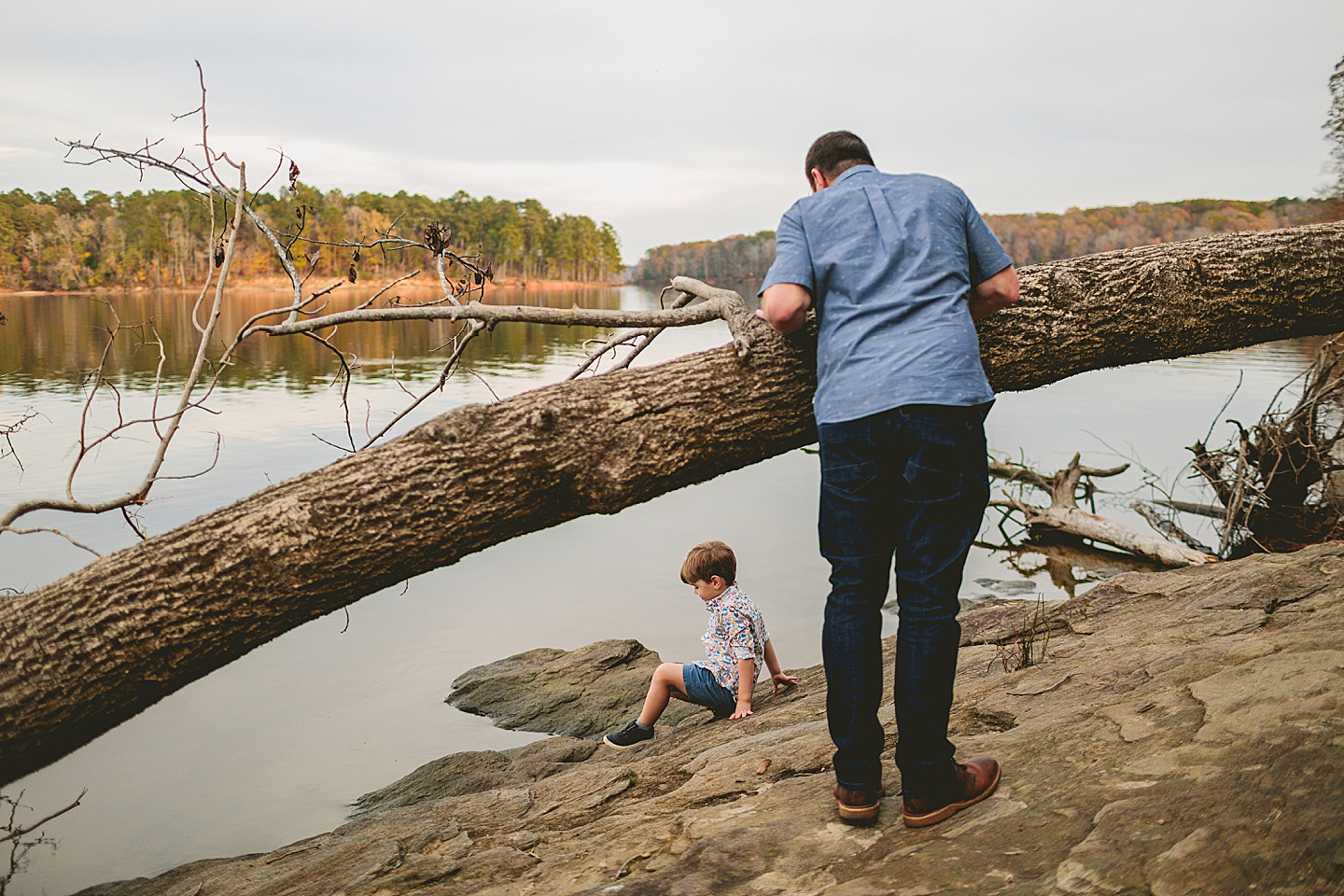 Family Photographer - Hannah + David // Raleigh Family Photography