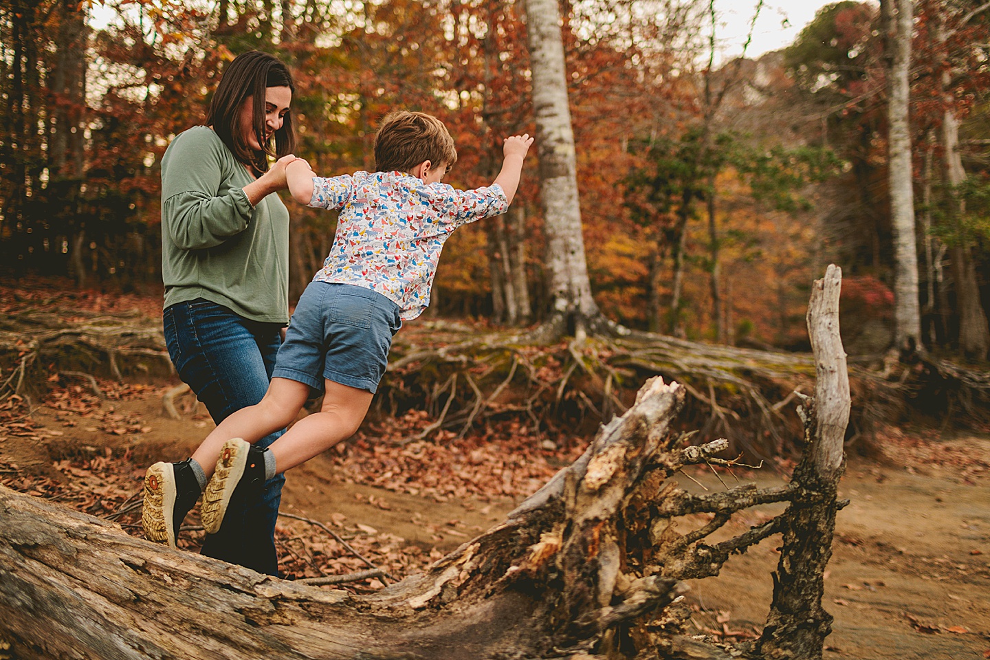 Family Photographer - Hannah + David // Raleigh Family Photography