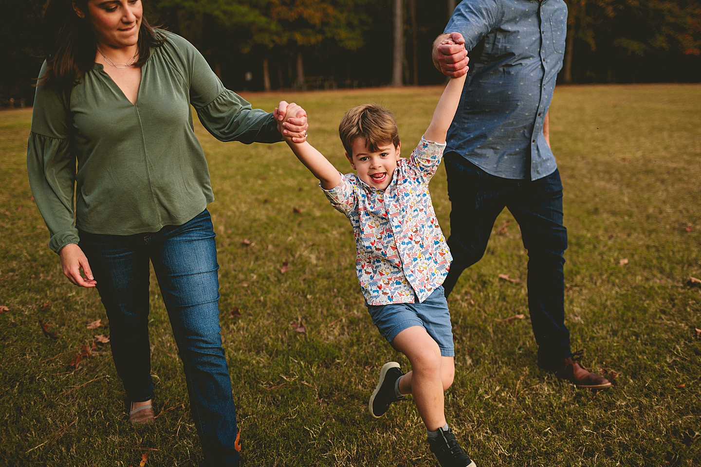 Family Photographer - Hannah + David // Raleigh Family Photography