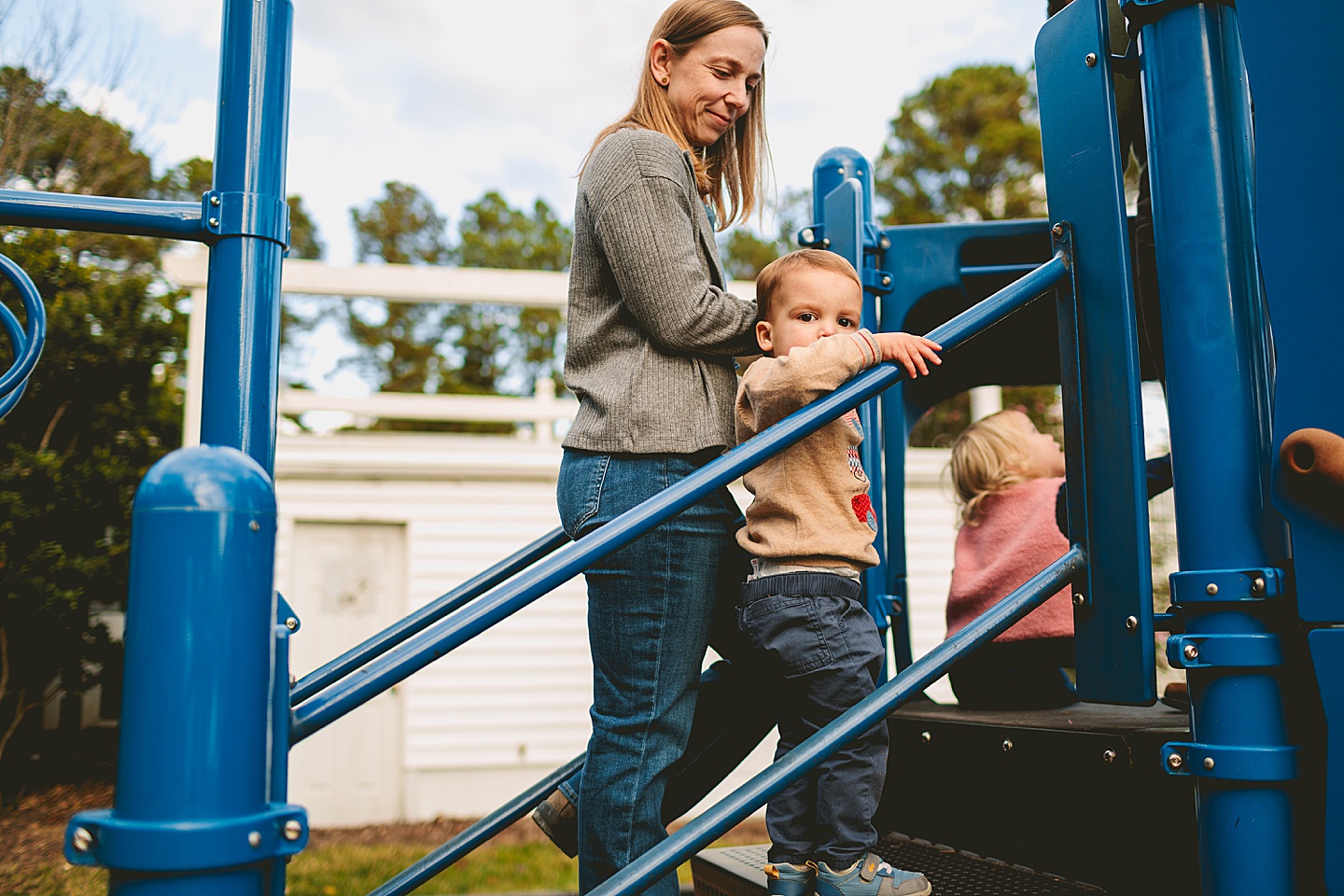 Family Photographer - Megan + Carly // Durham Family Photographer