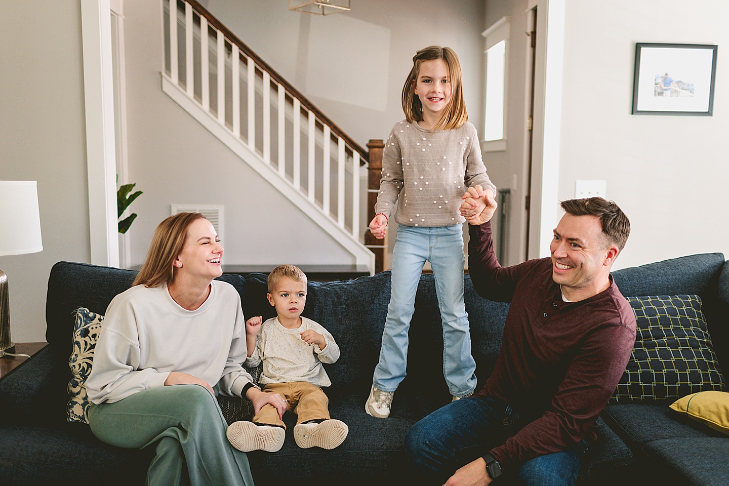 Family Photographer - Katy + Jereme // Raleigh Family Photography