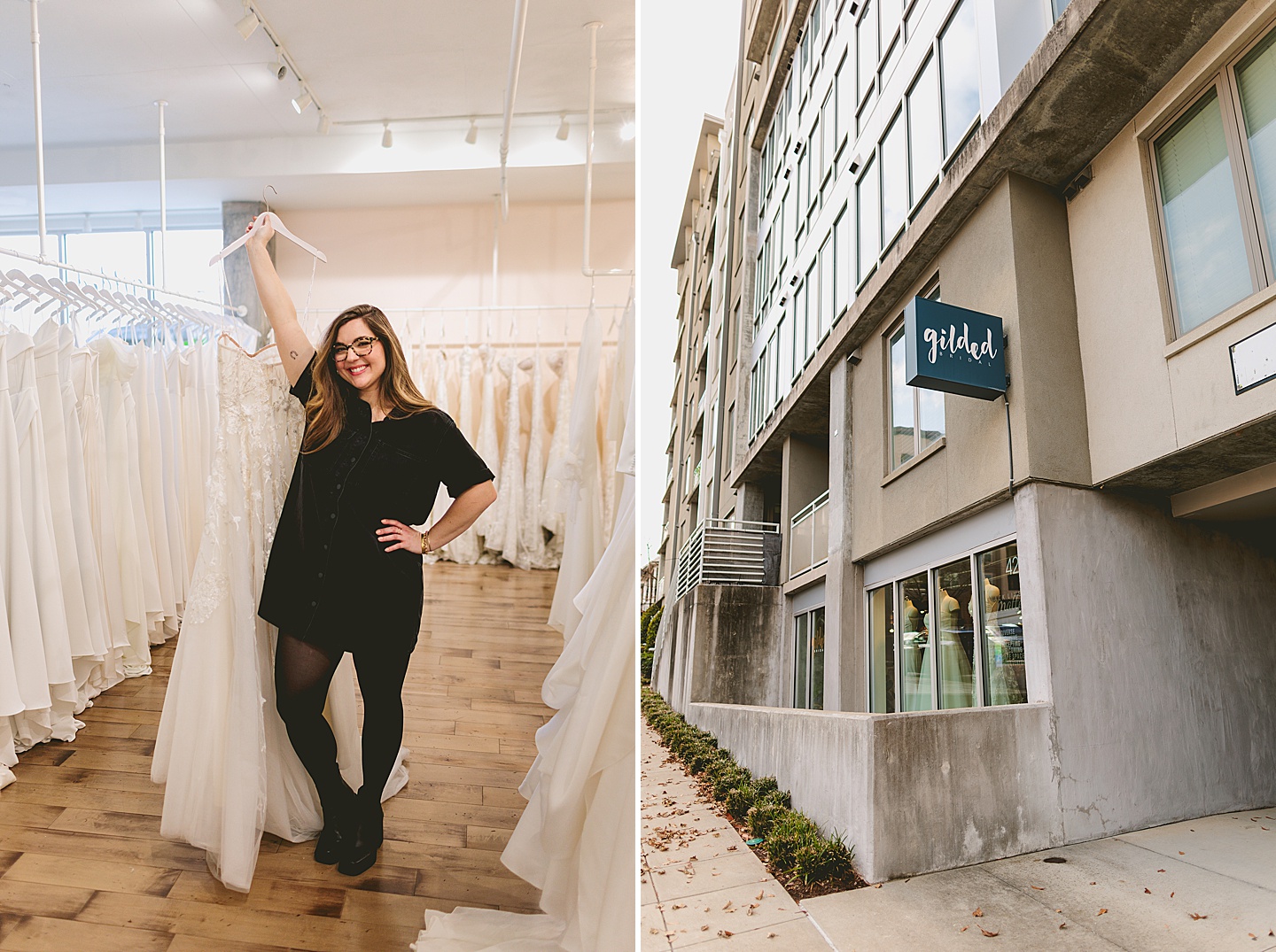 Branding Photographer - Gilded Bridal // Raleigh Small Business Photography