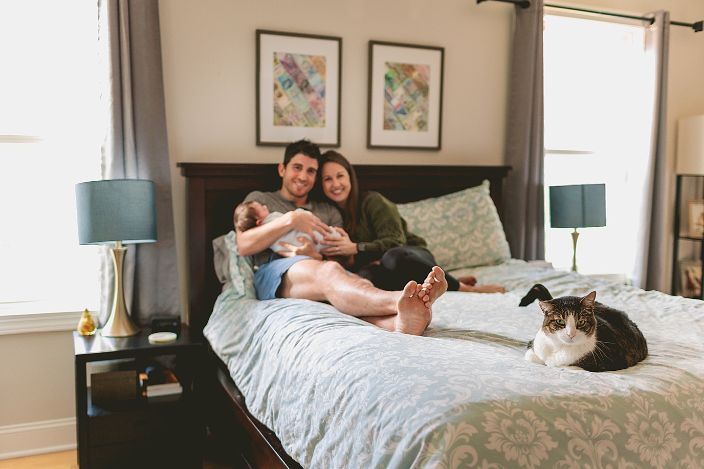 Family Photographer - Katie + Lee // Durham Newborn Photographer