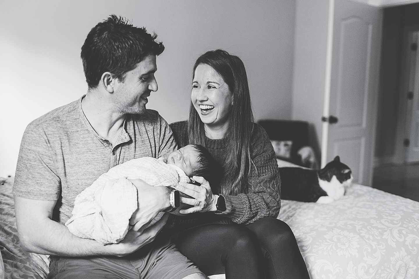 Family Photographer - Katie + Lee // Durham Newborn Photographer