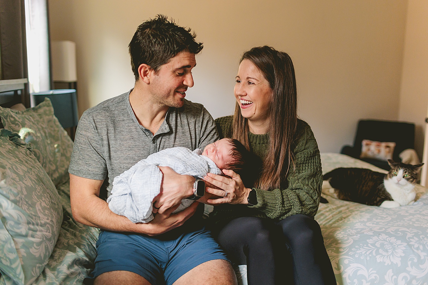 Family Photographer - Katie + Lee // Durham Newborn Photographer